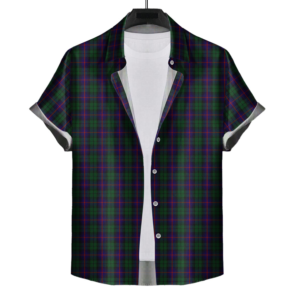 urquhart-tartan-short-sleeve-button-down-shirt