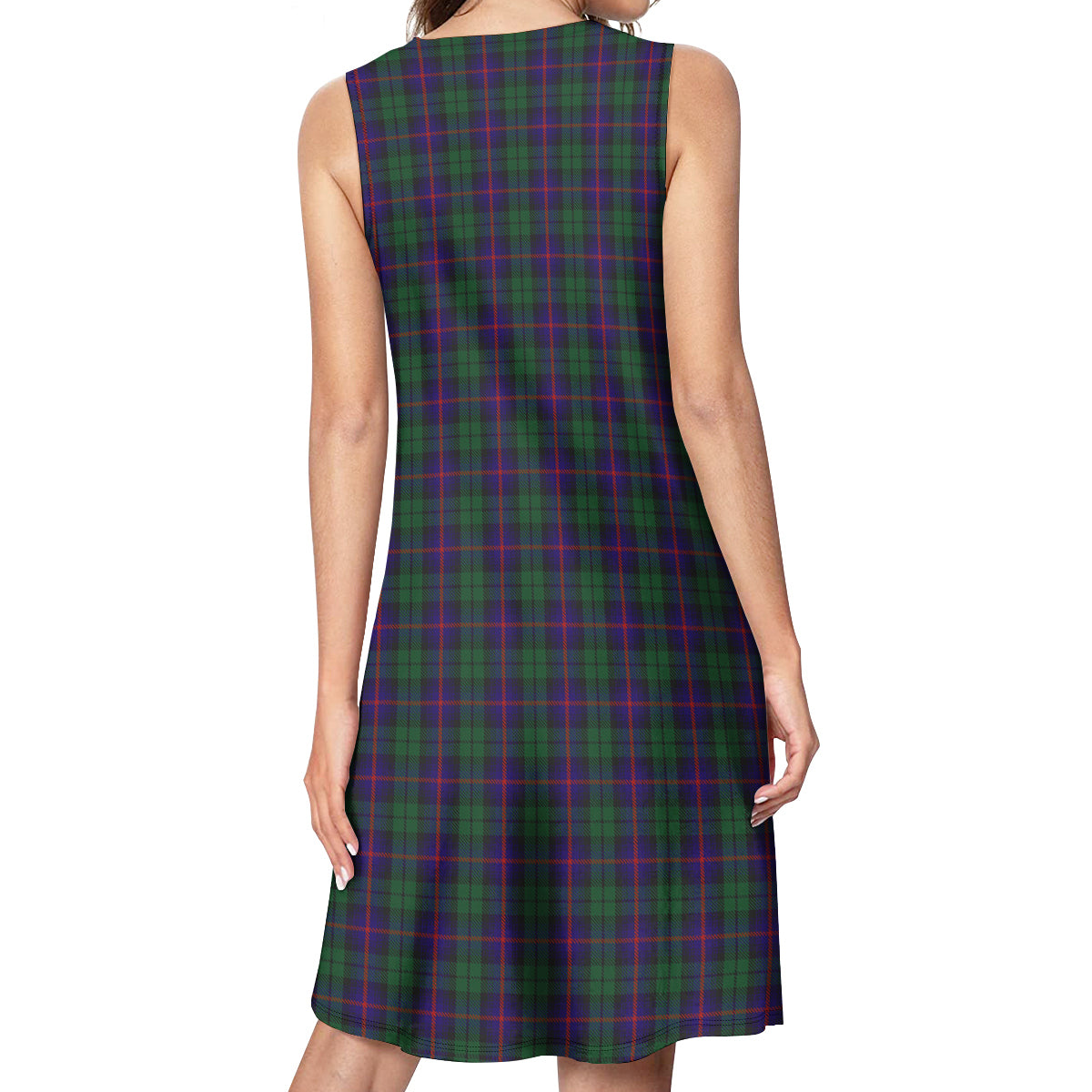 Urquhart Tartan Womens Casual Dresses - Tartanvibesclothing