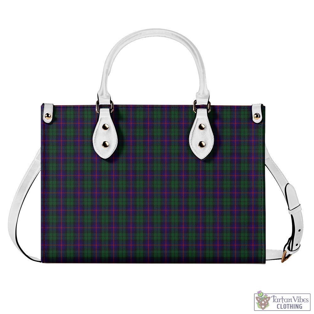 Tartan Vibes Clothing Urquhart Tartan Luxury Leather Handbags