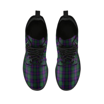 Urquhart Tartan Leather Boots