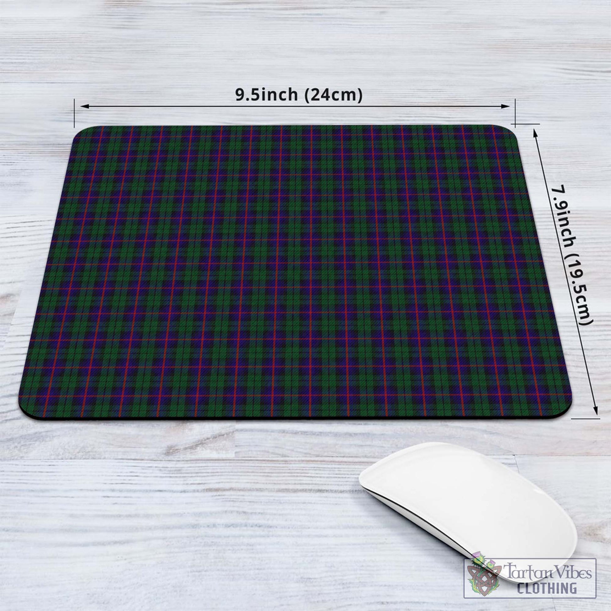 Tartan Vibes Clothing Urquhart Tartan Mouse Pad
