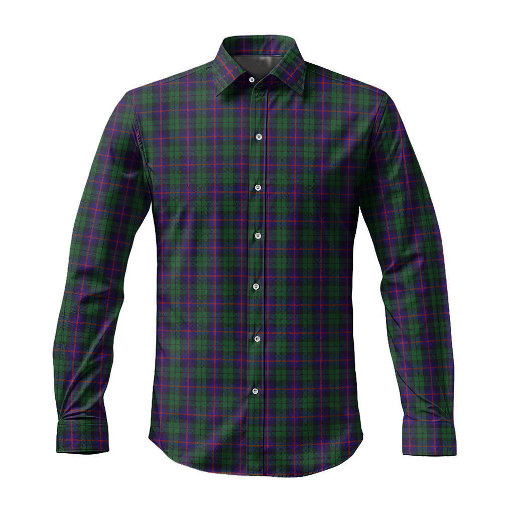 urquhart-tartan-long-sleeve-button-up-shirt