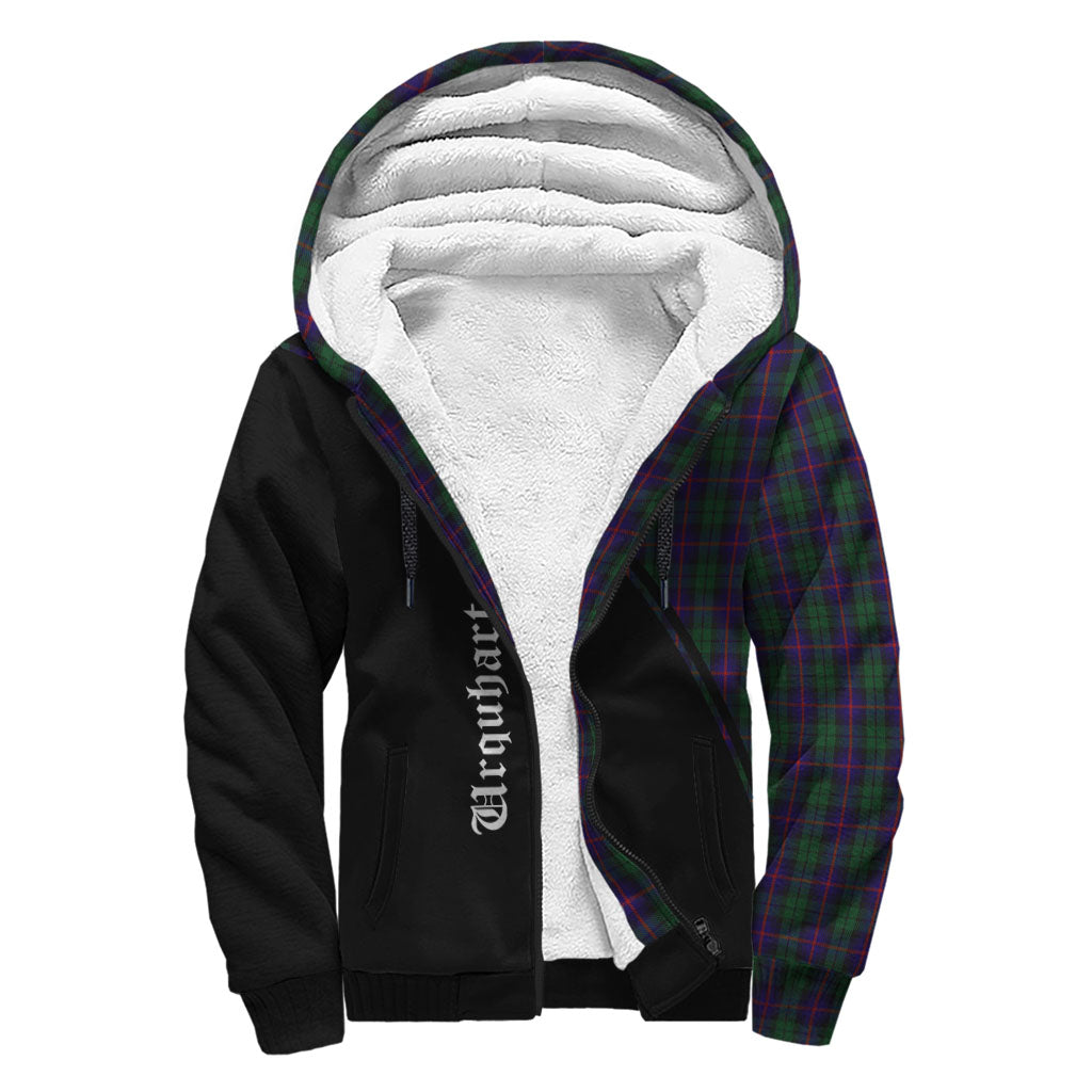 urquhart-tartan-sherpa-hoodie-with-family-crest-curve-style
