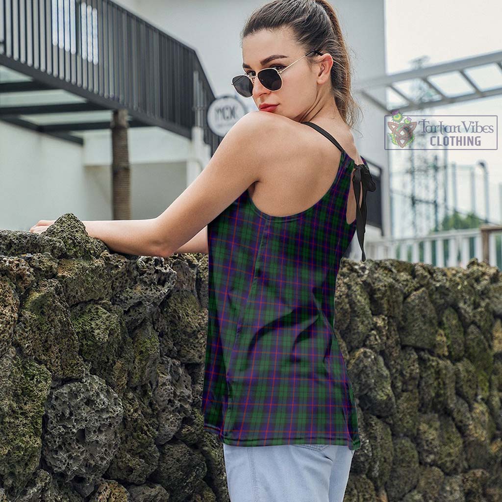 Tartan Vibes Clothing Urquhart Tartan Loose Halter Neck Camisole