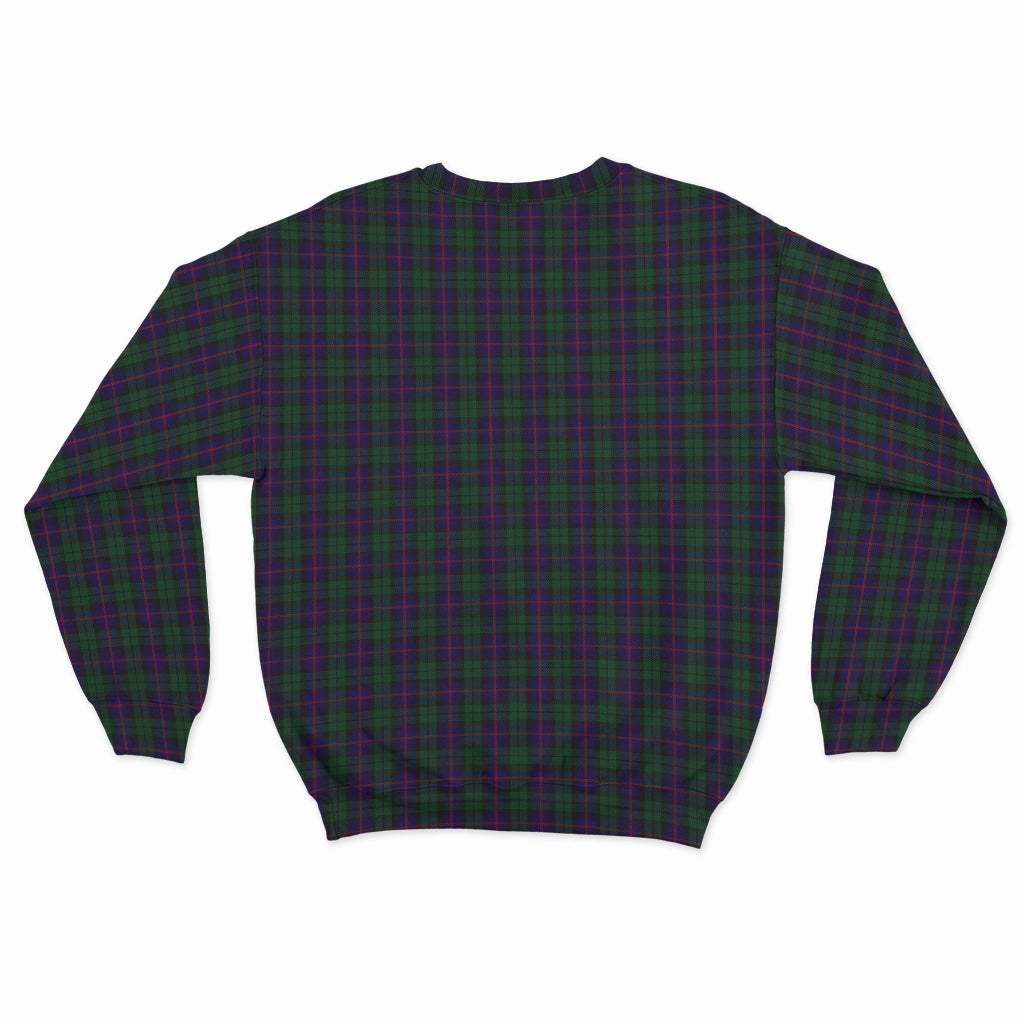 urquhart-tartan-sweatshirt-with-family-crest