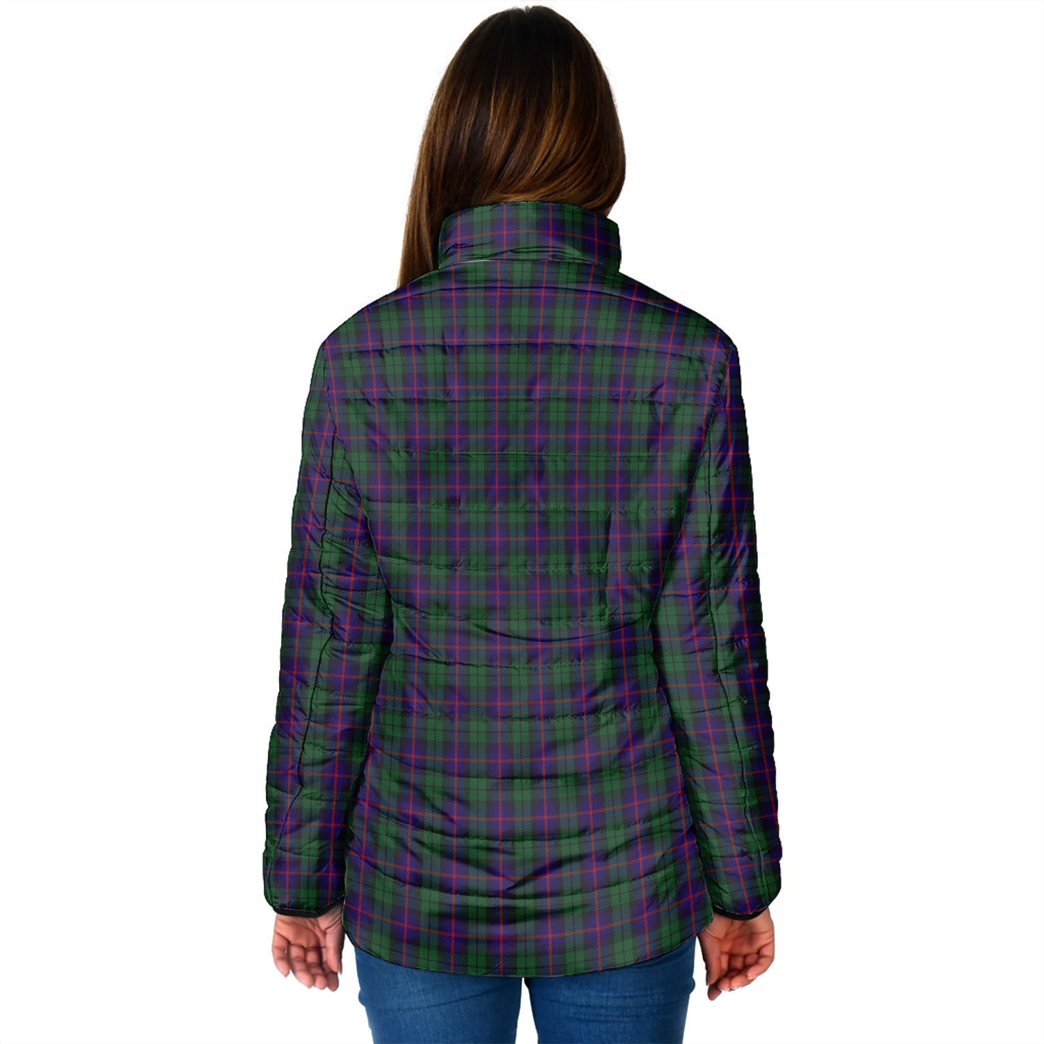 urquhart-tartan-padded-jacket-with-family-crest