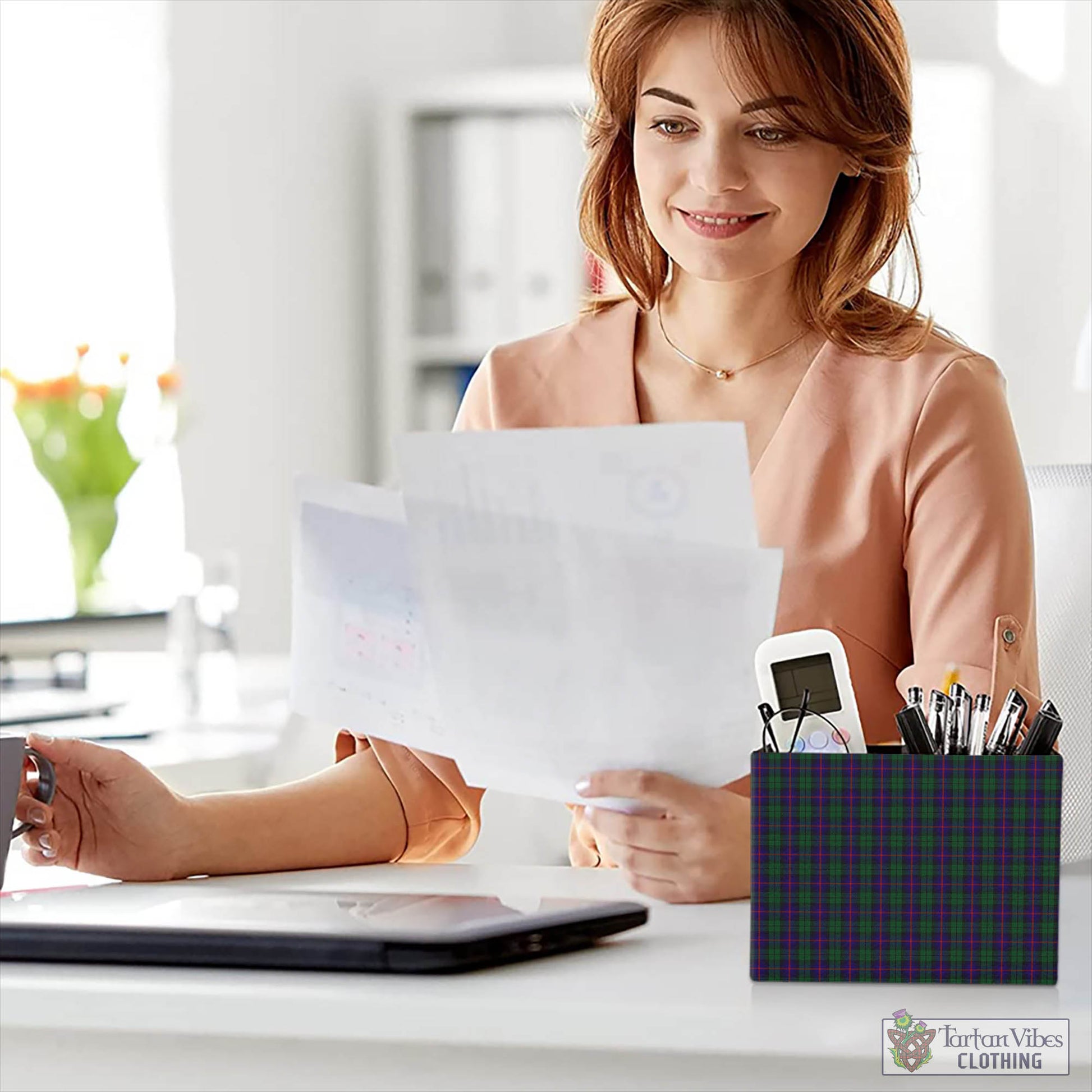 Tartan Vibes Clothing Urquhart Tartan Pen Holder