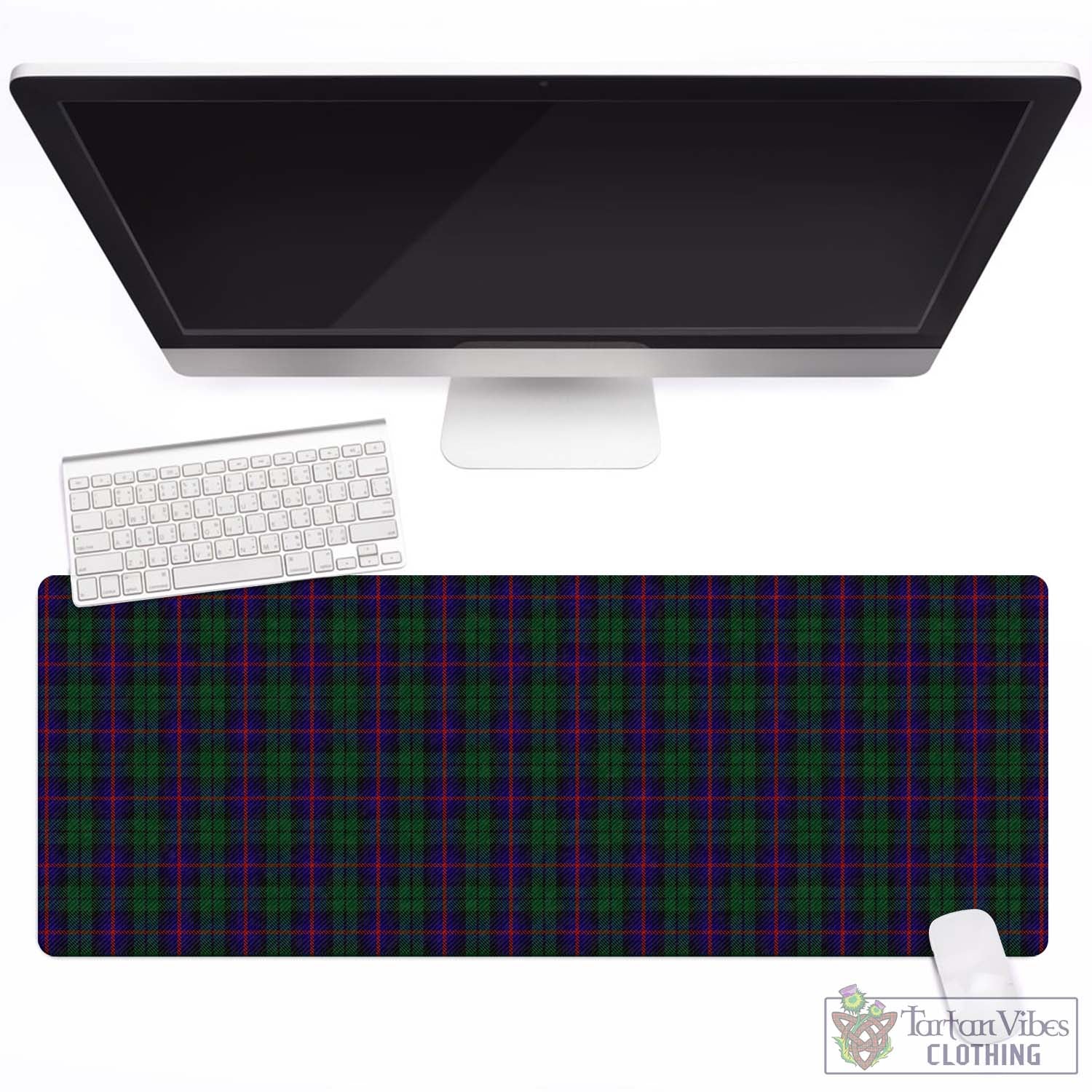 Tartan Vibes Clothing Urquhart Tartan Mouse Pad
