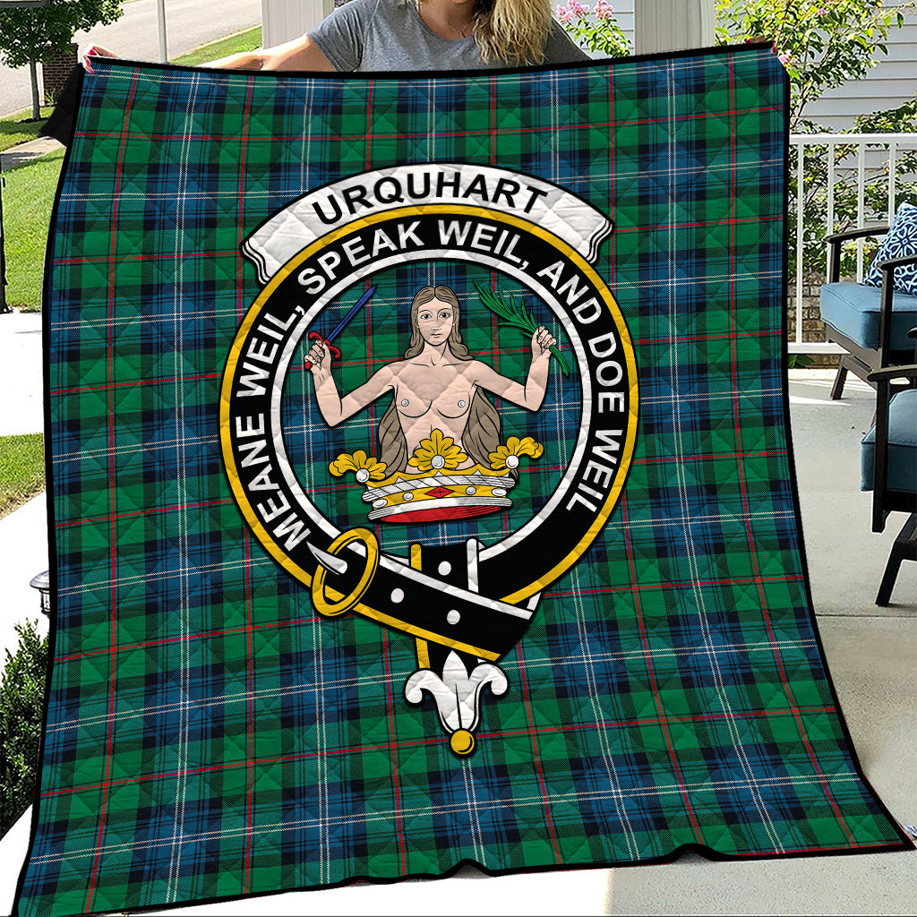 urquhart-ancient-tartan-quilt-with-family-crest