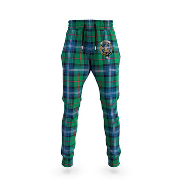 Urquhart Ancient Tartan Joggers Pants with Family Crest