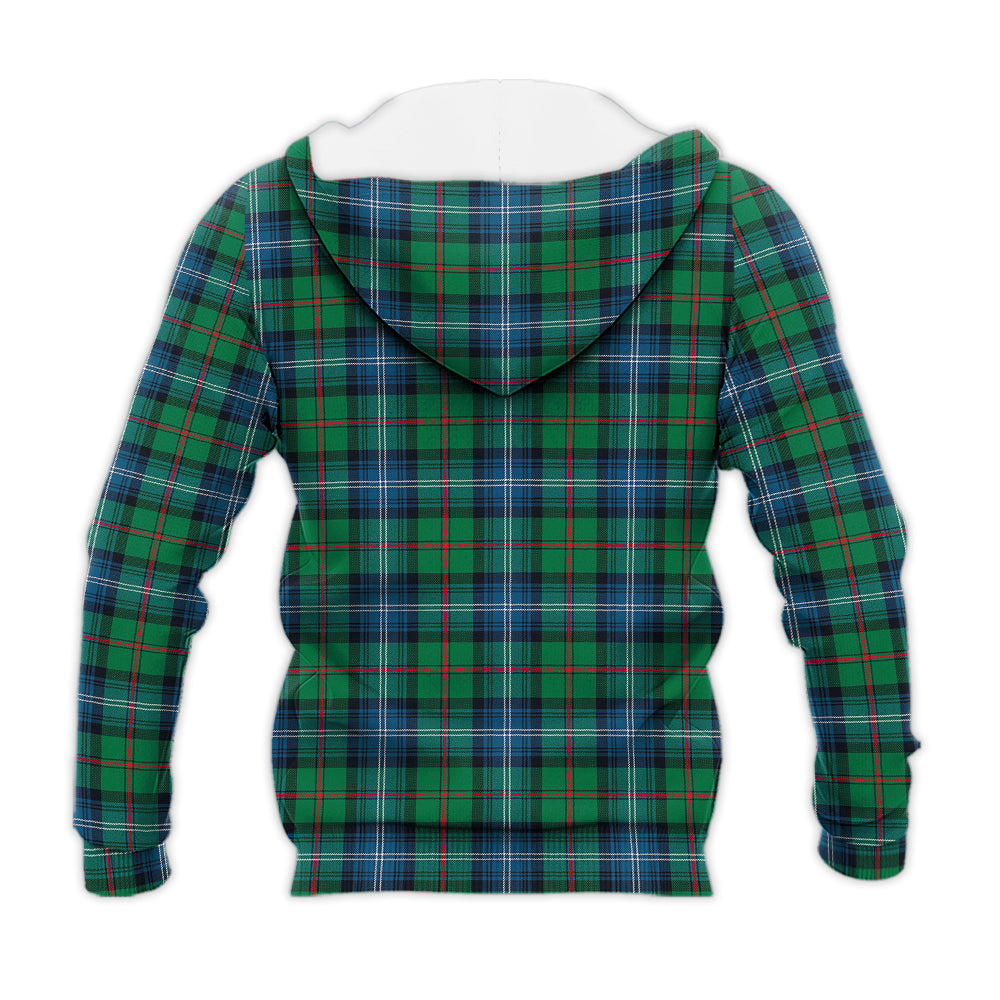 urquhart-ancient-tartan-knitted-hoodie-with-family-crest