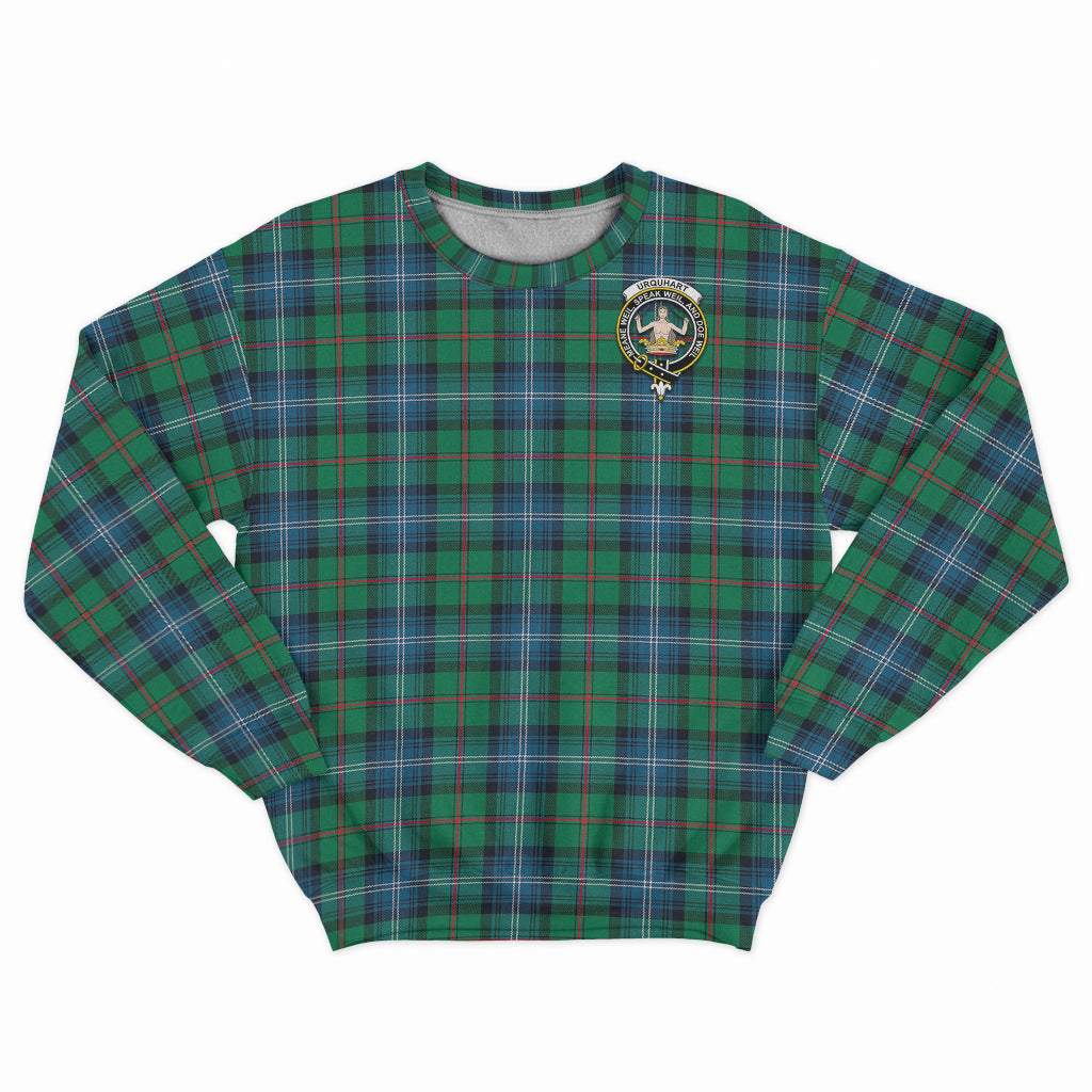 urquhart-ancient-tartan-sweatshirt-with-family-crest