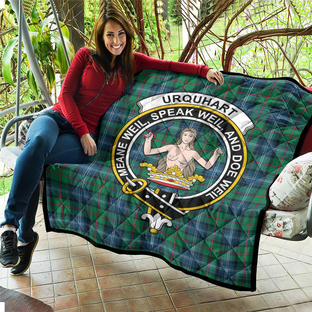 urquhart-ancient-tartan-quilt-with-family-crest