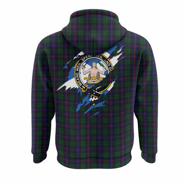 Urquhart Clan Crest In Me Tartan Hoodie Scotland Flag Style