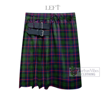 Urquhart Modern Tartan Men's Pleated Skirt - Fashion Casual Retro Scottish Kilt Style
