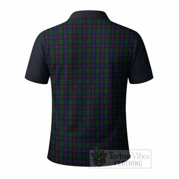 Urquhart Tartan Accent Polo Shirt with Family Crest