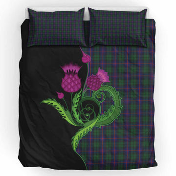 Urquhart Tartan Bedding Set Traditional Scottish Thistle UK Bedding Set UK King 91*87 inch - Tartan Vibes Clothing