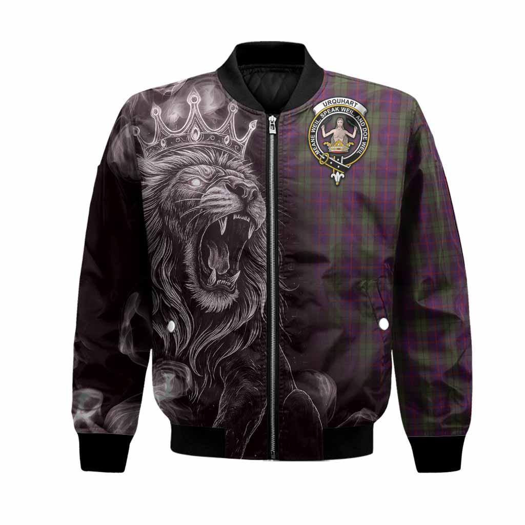 Urquhart Tartan Bomber Jacket Roaring Lion Heritage