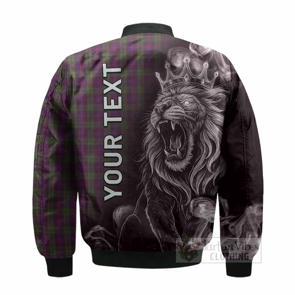 Urquhart Tartan Bomber Jacket Roaring Lion Heritage