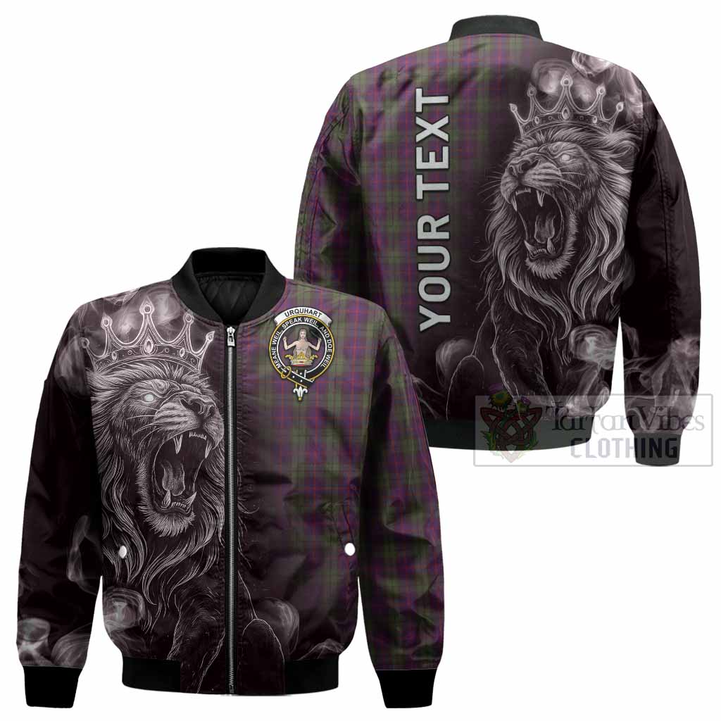 Urquhart Tartan Bomber Jacket Roaring Lion Heritage
