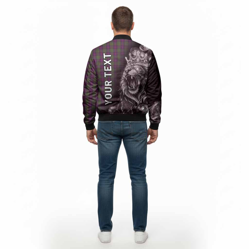 Urquhart Tartan Bomber Jacket Roaring Lion Heritage