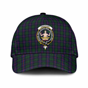 Urquhart Tartan Classic Cap with Family Crest