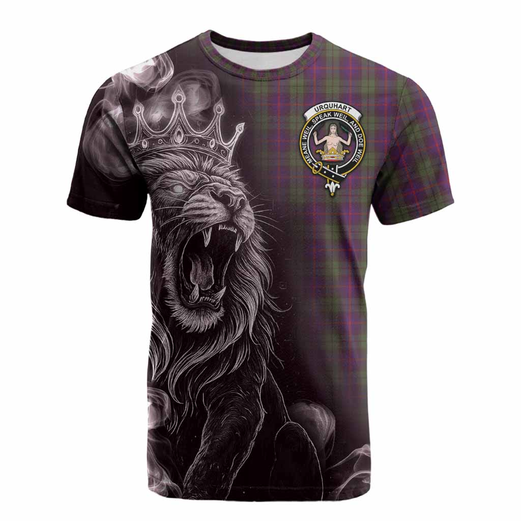 Urquhart Tartan Cotton T-shirt Roaring Lion Heritage