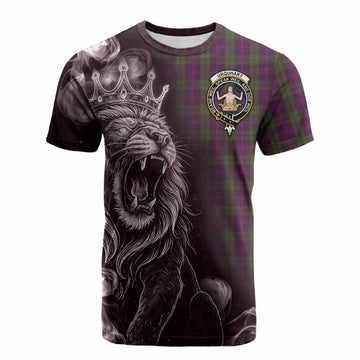 Urquhart Tartan Cotton T-shirt Roaring Lion Heritage