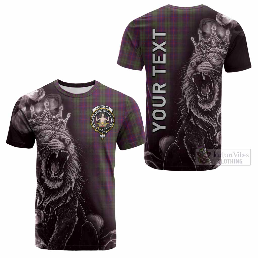 Urquhart Tartan Cotton T-shirt Roaring Lion Heritage