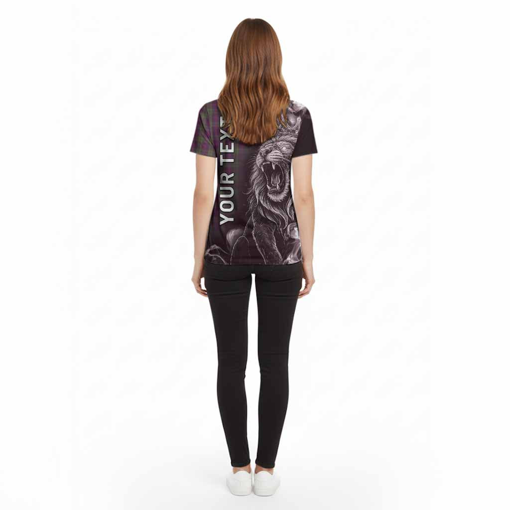 Urquhart Tartan Cotton T-shirt Roaring Lion Heritage