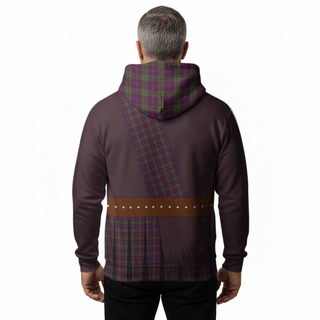 Urquhart Tartan Crest Hoodie Kilt Costume Style
