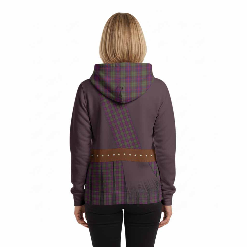 Urquhart Tartan Crest Hoodie Kilt Costume Style