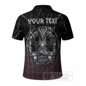 Urquhart Tartan Crest Polo Shirt Celtic Odin's Raven Legacy