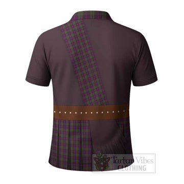 Urquhart Tartan Crest Polo Shirt Kilt Costume Style