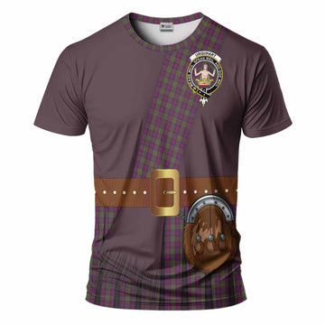 Urquhart Tartan Crest T-Shirt Kilt Costume Style