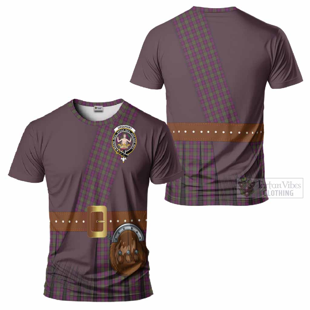 Urquhart Tartan Crest T-Shirt Kilt Costume Style