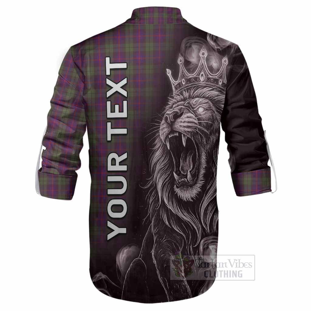 Urquhart Tartan Ghillie Shirt Roaring Lion Heritage