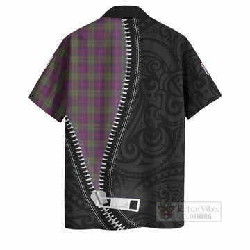 Urquhart Tartan Hawaiian Shirt New Zealand Pattern Unique Zipper Stylized