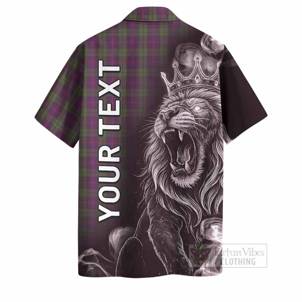 Urquhart Tartan Hawaiian Shirt Roaring Lion Heritage