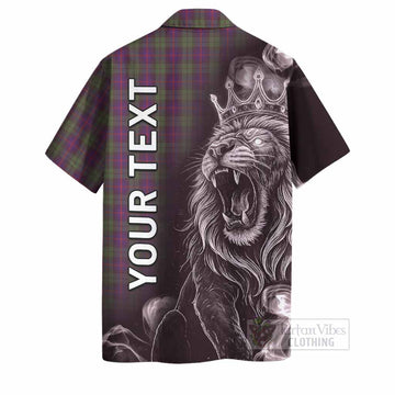 Urquhart Tartan Hawaiian Shirt Roaring Lion Heritage
