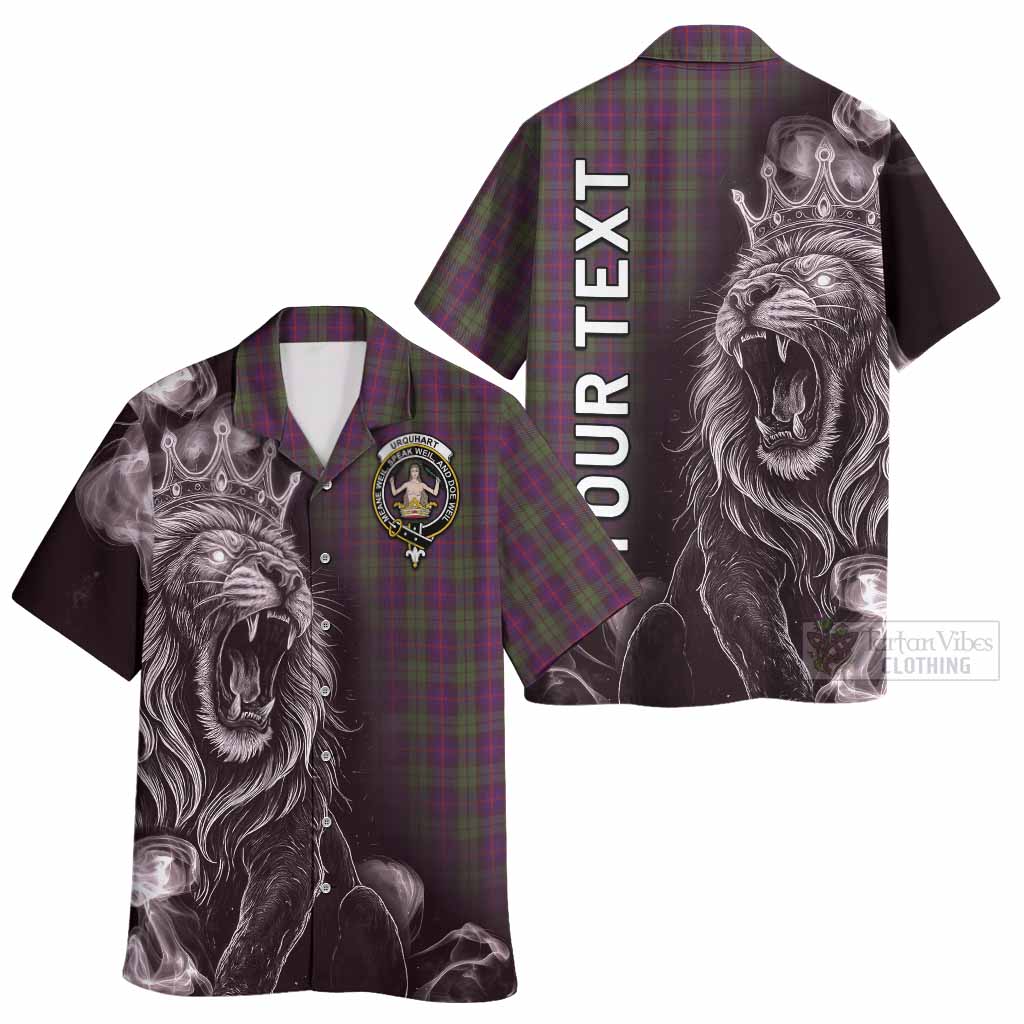 Urquhart Tartan Hawaiian Shirt Roaring Lion Heritage