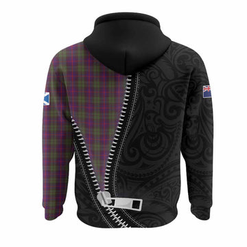 Urquhart Tartan Hoodie New Zealand Pattern Unique Zipper Stylized