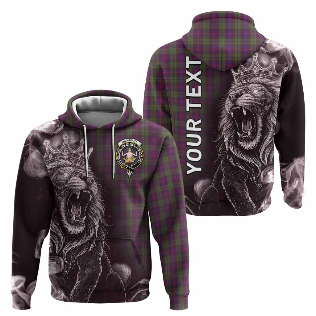 Urquhart Tartan Hoodie Roaring Lion Heritage