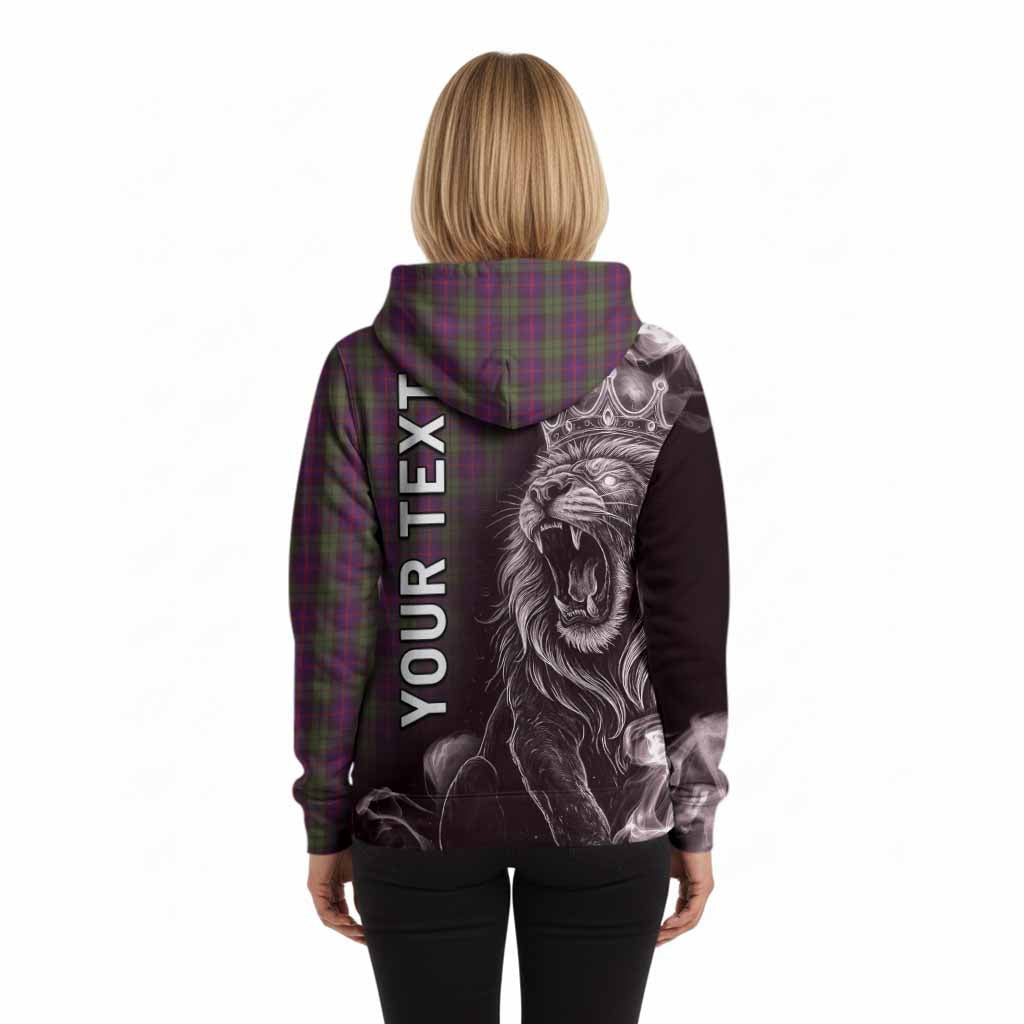 Urquhart Tartan Hoodie Roaring Lion Heritage