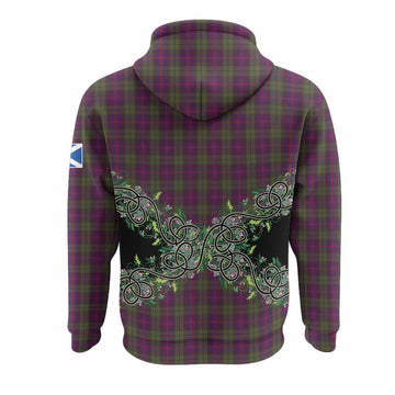 Urquhart Tartan Hoodie Thistle Scottish Spirit