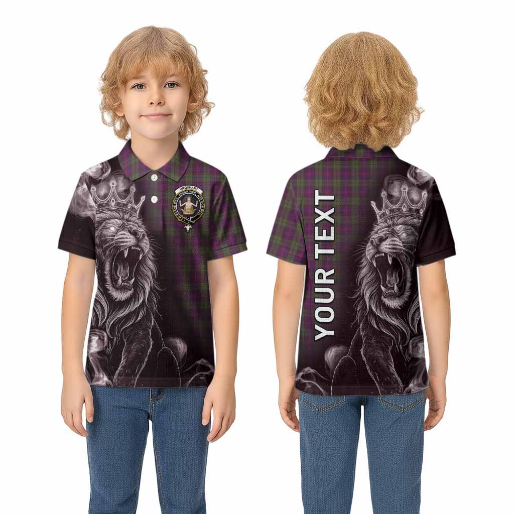 Urquhart Tartan Kid Polo Shirt Roaring Lion Heritage