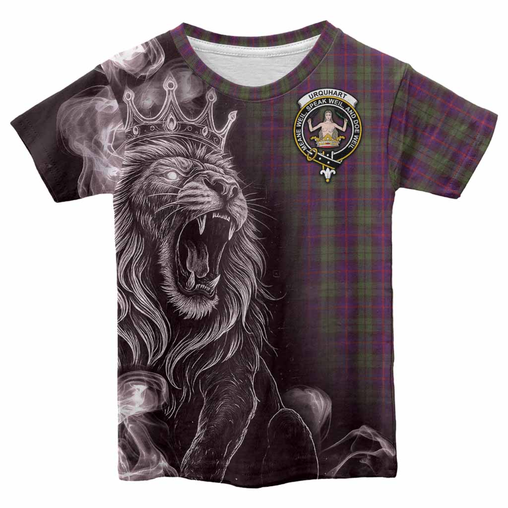 Urquhart Tartan Kid T-shirt Roaring Lion Heritage