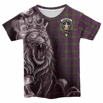 Urquhart Tartan Kid T-shirt Roaring Lion Heritage
