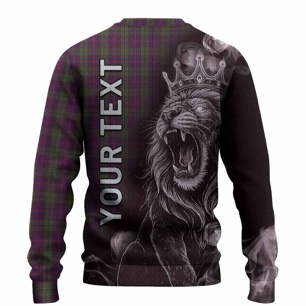 Urquhart Tartan Knitted Sweater Roaring Lion Heritage