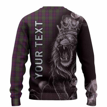 Urquhart Tartan Knitted Sweater Roaring Lion Heritage